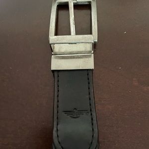 Boys dockers reversible braided leather belt, med 25-28